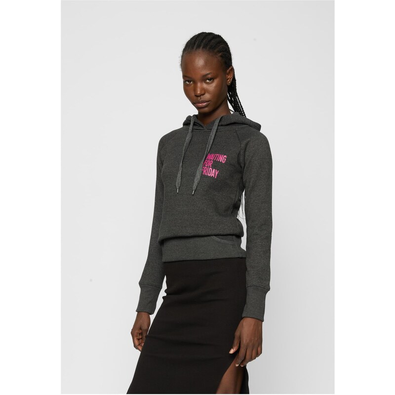 Mister Tee Womens Waiting For Friday Sweatshirt - Grey 50682850