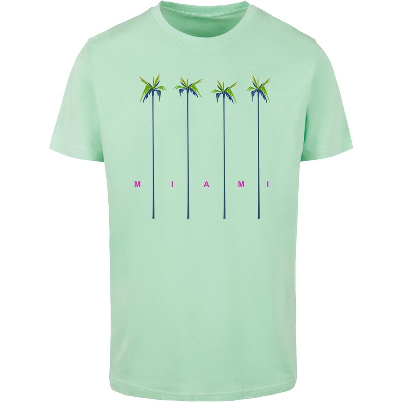 Mister Tee Mens T-shirt Miami Palms green 54177997