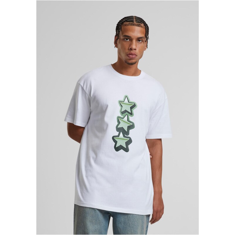 Mister Tee Mens T-shirt Peace&Love white 54193665