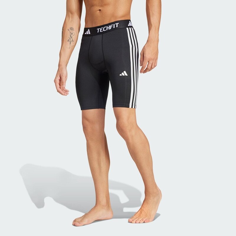 Adidas Legíny TECHFIT Compression Training 3-Stripes Short Tights 54198317