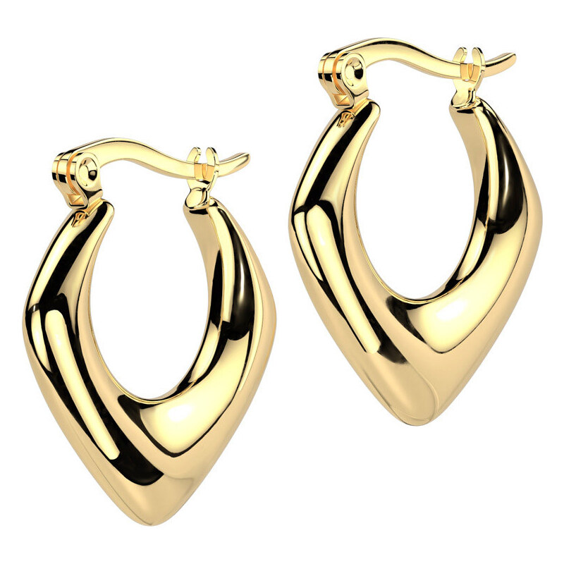 Dámske náušnice z chirurgickej ocele AUGUSTA 54197796