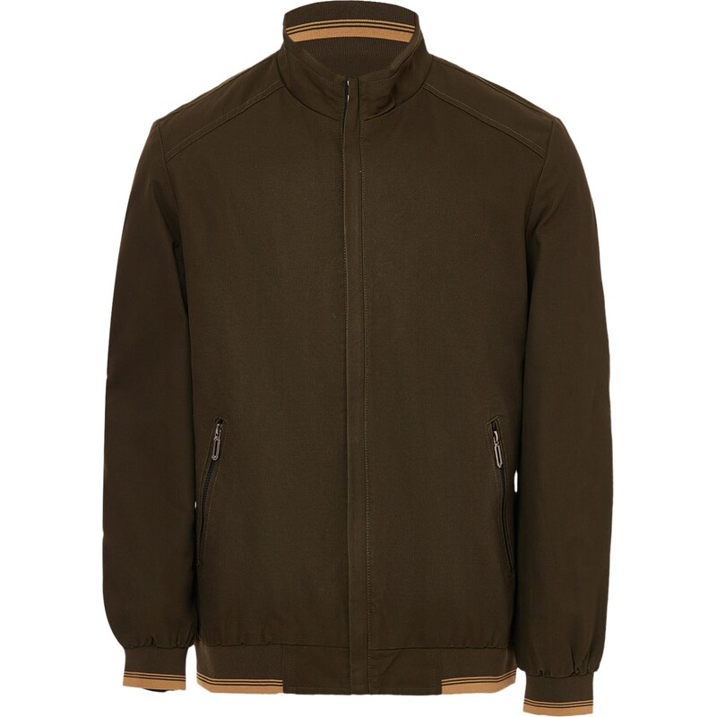 Colina Prechodná bunda tmavožltá / tmavozelená 66392699