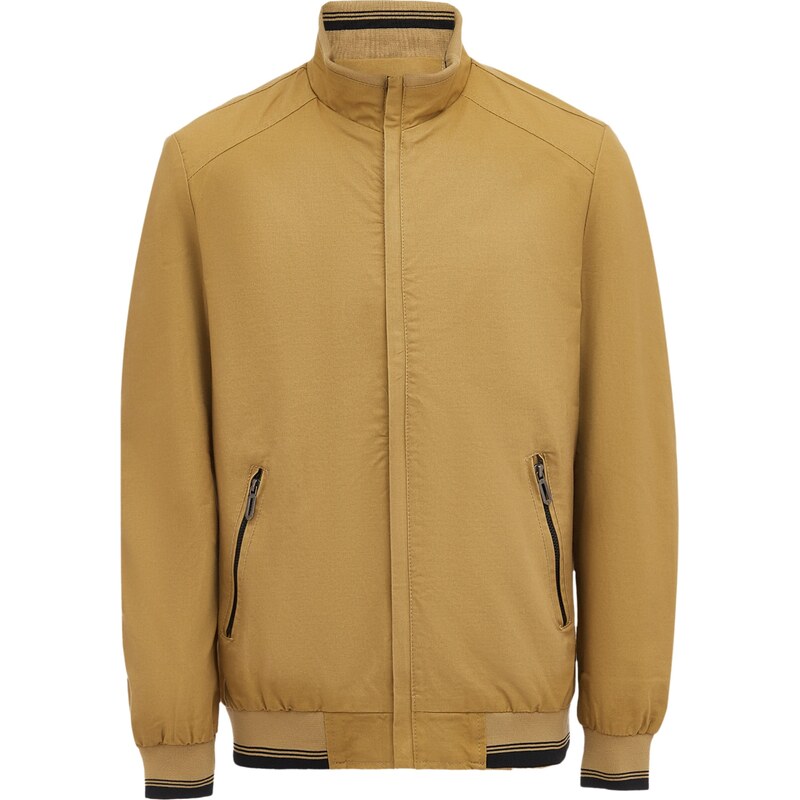 BRAELYN Prechodná bunda farba ťavej srsti / čierna 65792155