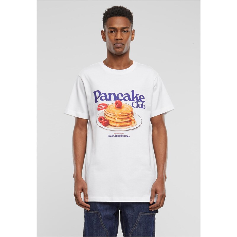 Mister Tee Mens T-shirt Pancake Club white 54209386