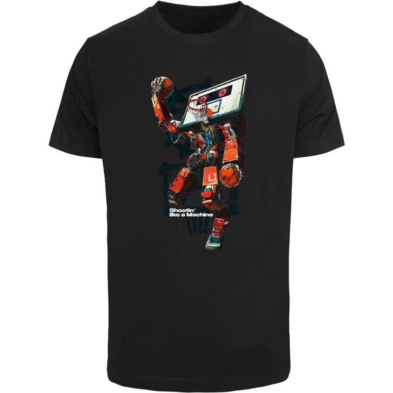 Mister Tee Mens T-shirt Bball Robot black 54209397