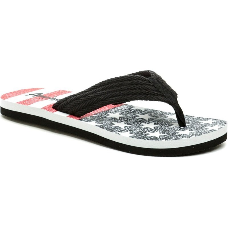 American Club 694-20 čierne žabky 54209965