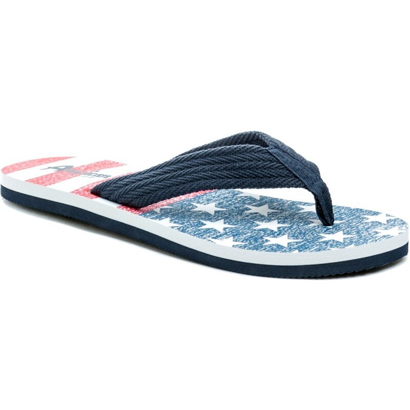 American Club 690-21 modré pánske žabky 54209967