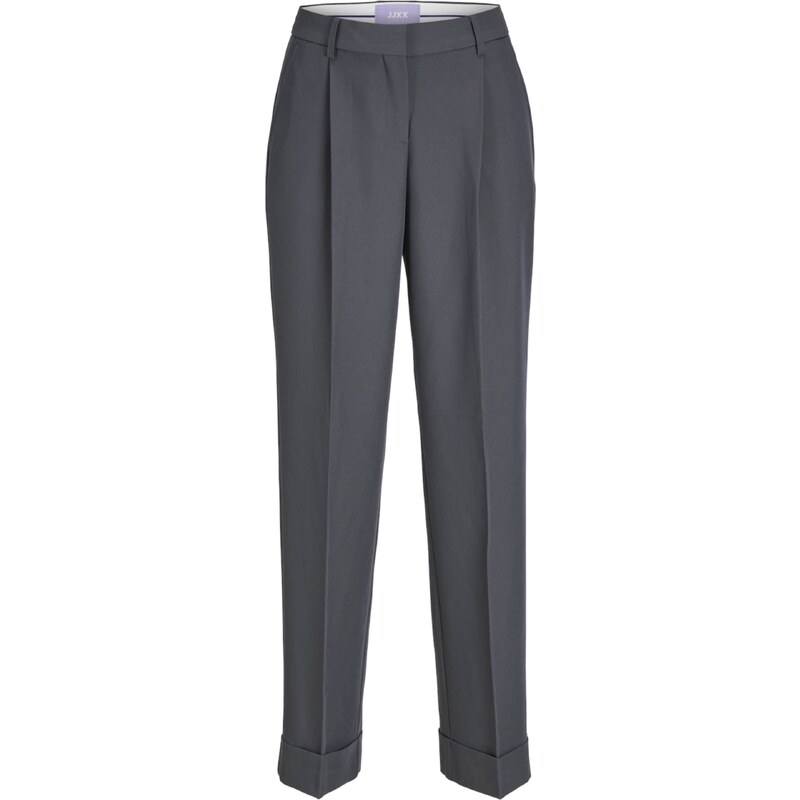 JJXX Plisované nohavice čadičová 54373840