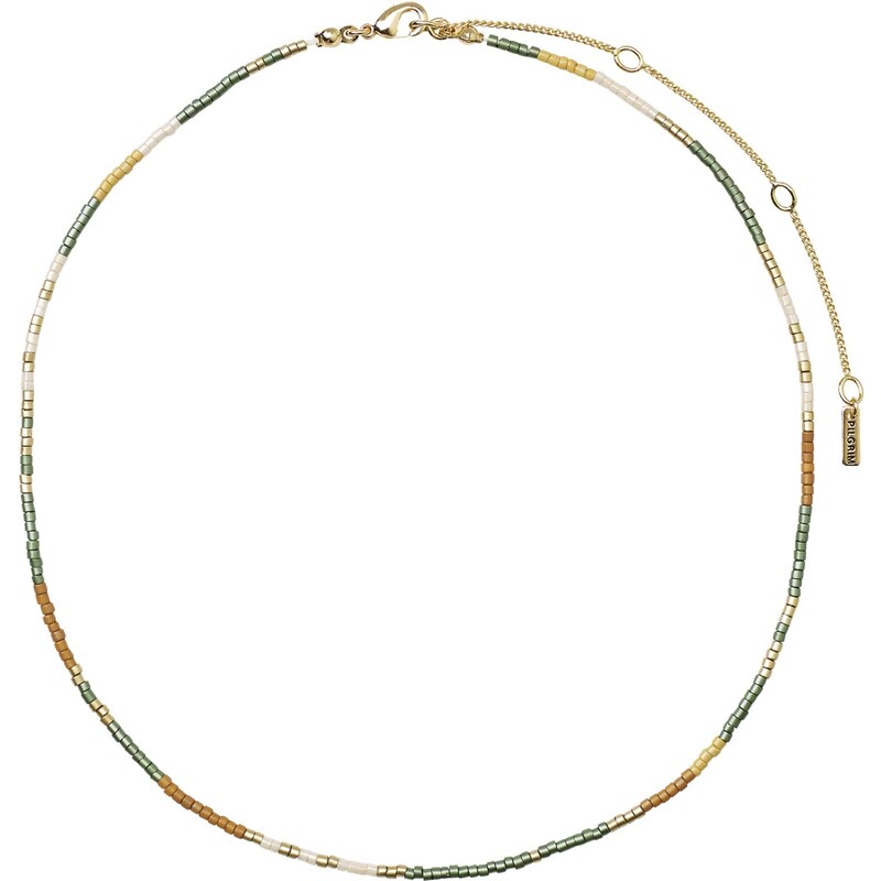 Pilgrim Retiazka Alison žltá / zlatá / smaragdová / perlovo biela 54287894