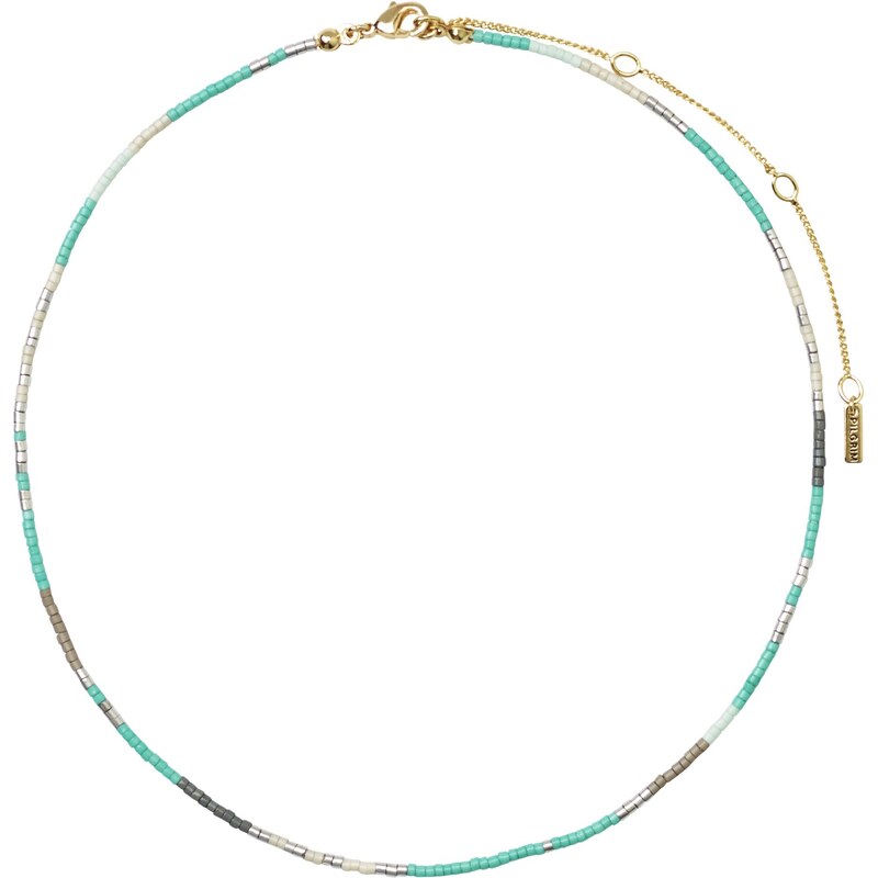 Pilgrim Retiazka Alison tyrkysová / sivá / strieborná 54287883