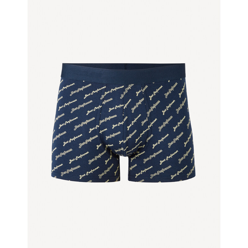 Tmavomodré pánske boxerky Celio Jibobest 67497370