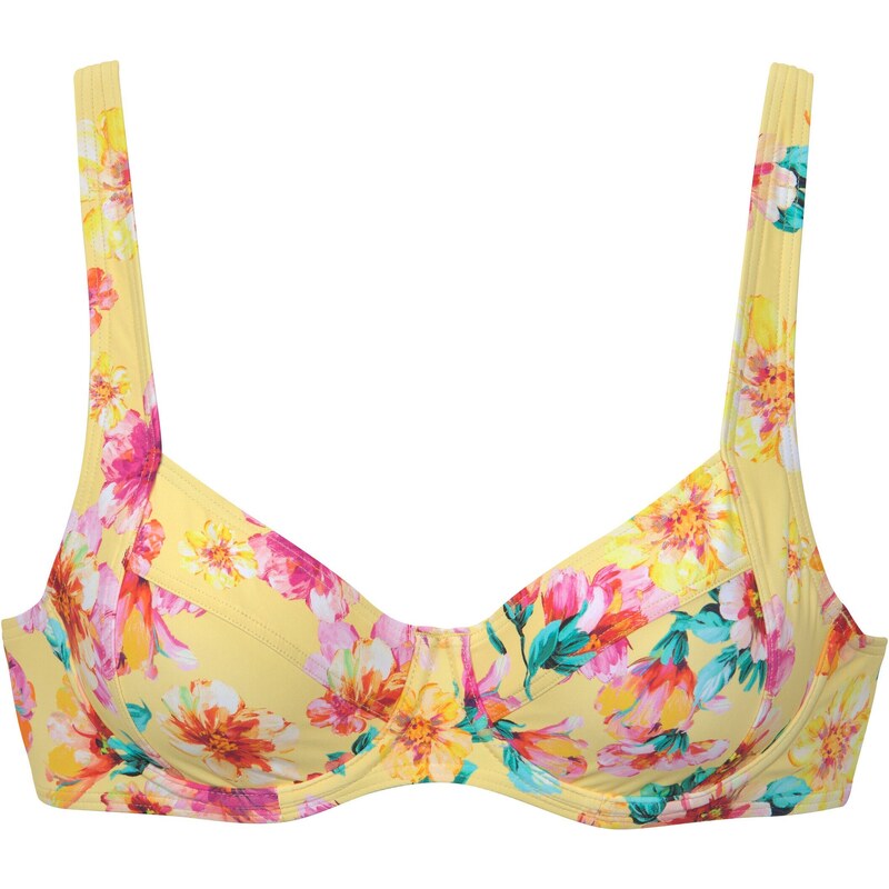 SUNSEEKER Bikinový top tyrkysová / žltá / ružová / biela 66857898