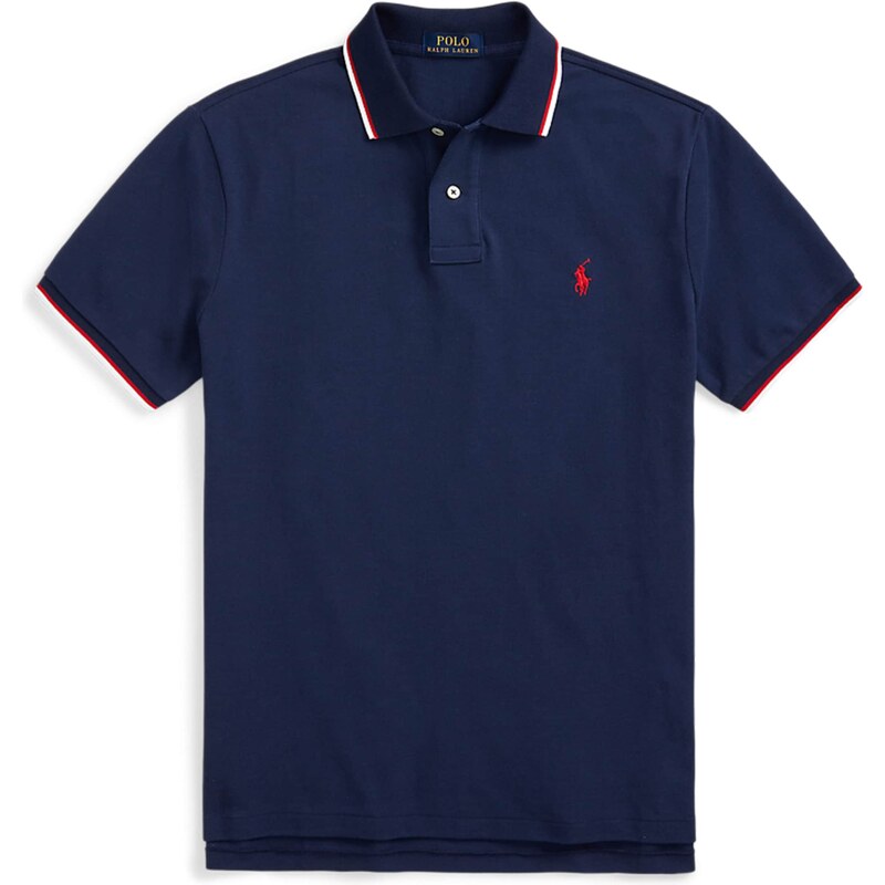 Polo Ralph Lauren Tričko námornícka modrá / červená / biela 25322697