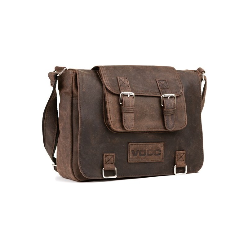 VOOC Taška cez rameno unisex URBAN RDW1 | hnedá 112 54402445