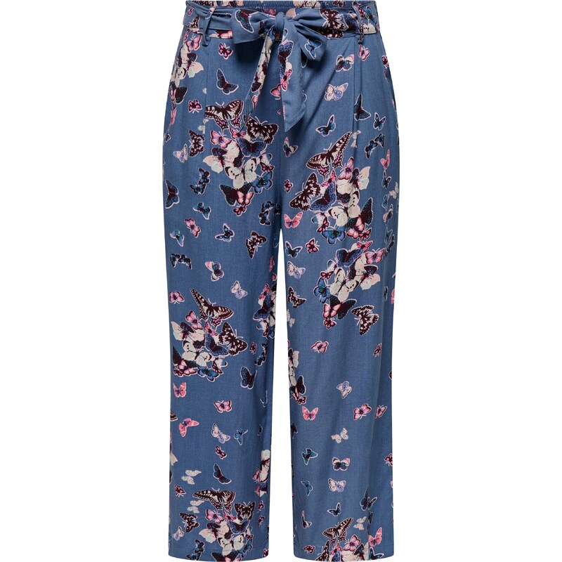 ONLY Plisované nohavice ONLELISABETH krémová / zafírová / lososová / 54460080