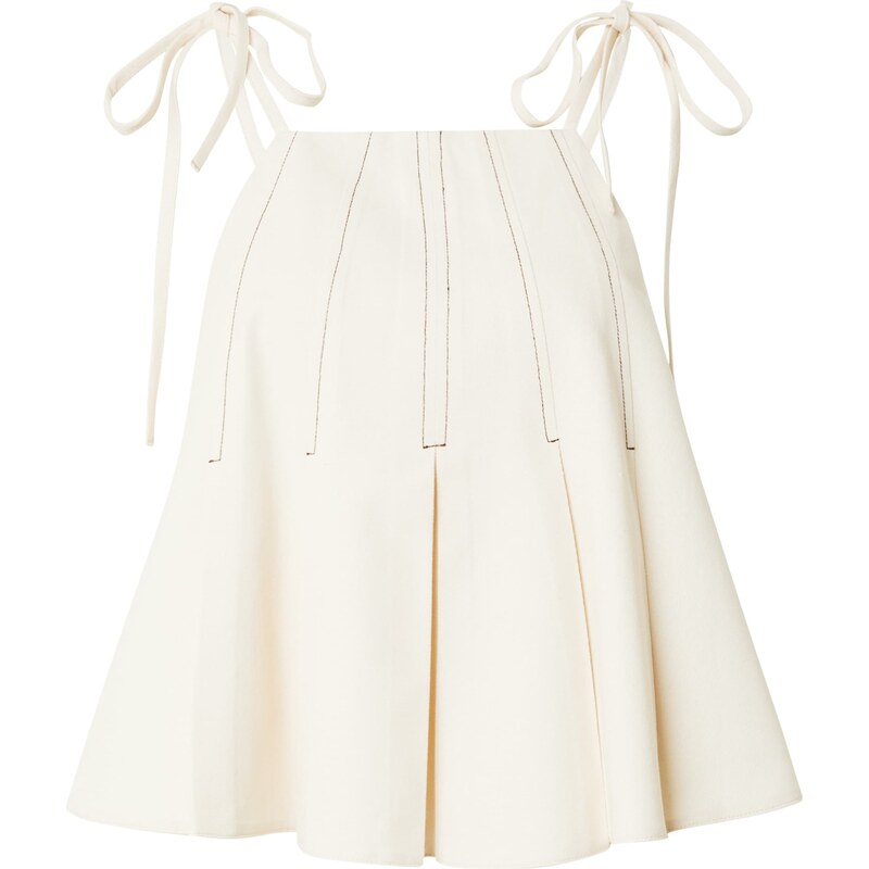 TOPSHOP Top biela ako vlna 54461332