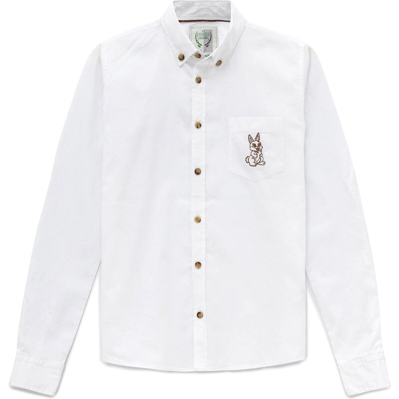 By Diess Collection Košeľa hnedá / biela 54455712