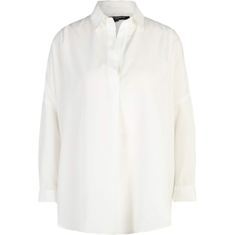 FRENCH CONNECTION Blúzka RHODES šedobiela 57318307