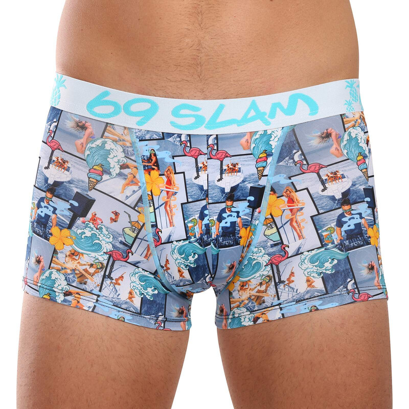 Pánske boxerky 69SLAM Hip SUMMER YACHT (MSYSYH-PO) 54508097