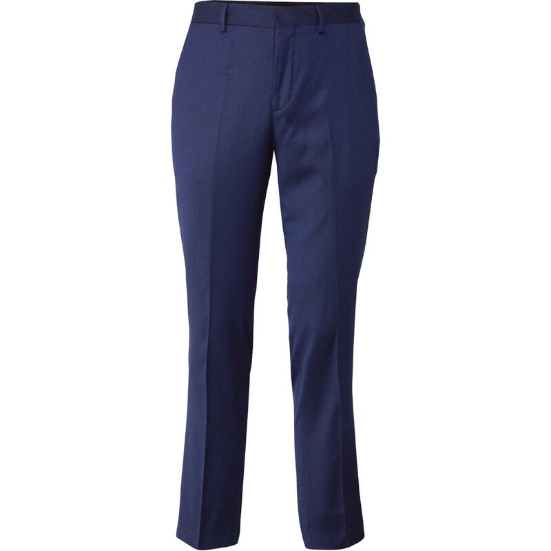 SELECTED Nohavice s pukmi SLHSLIM-MYLOBILL tmavomodrá 55801164