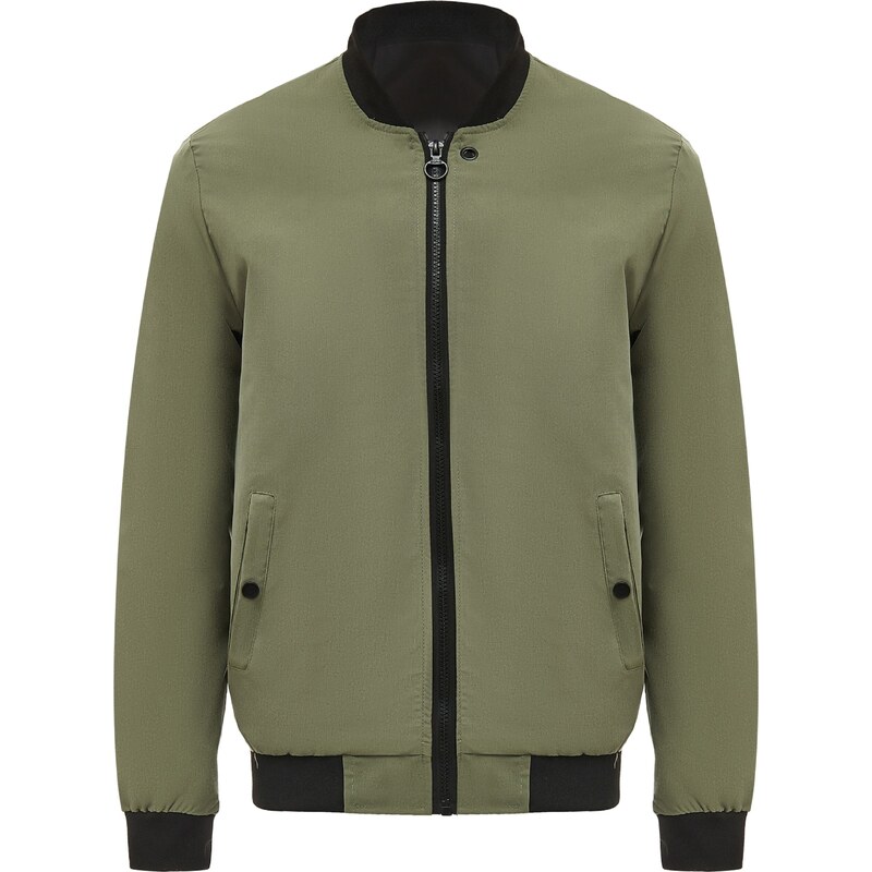 BRAELYN Prechodná bunda olivová 65792177