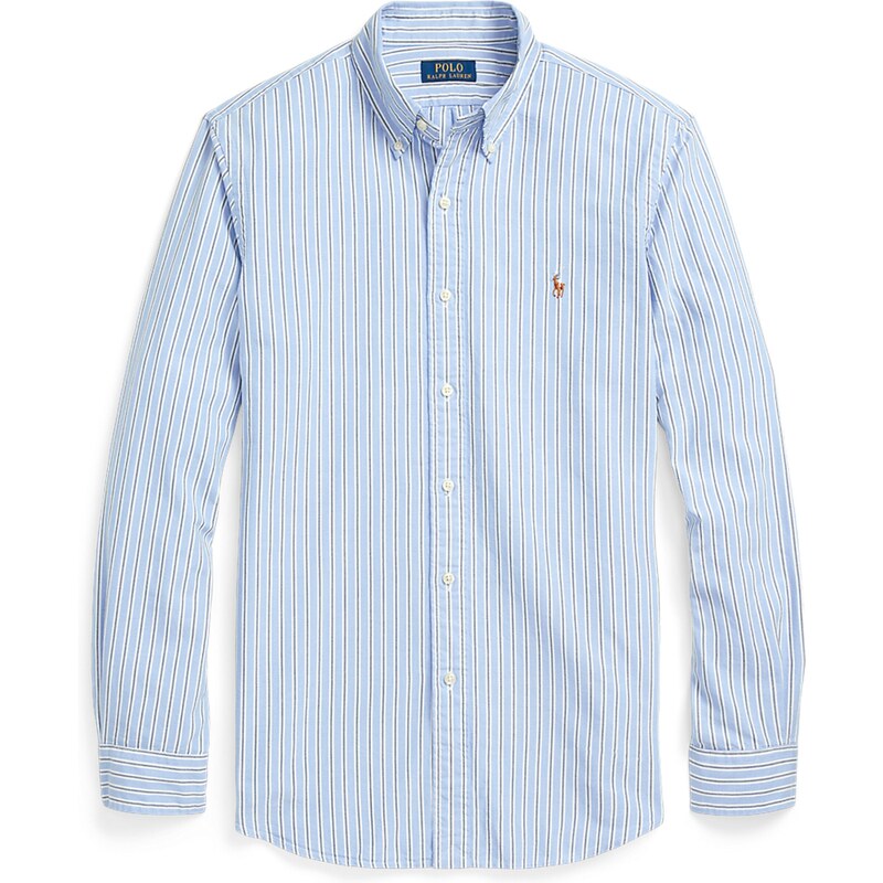 Polo Ralph Lauren Košeľa námornícka modrá / svetlomodrá / kapučíno / 54369952