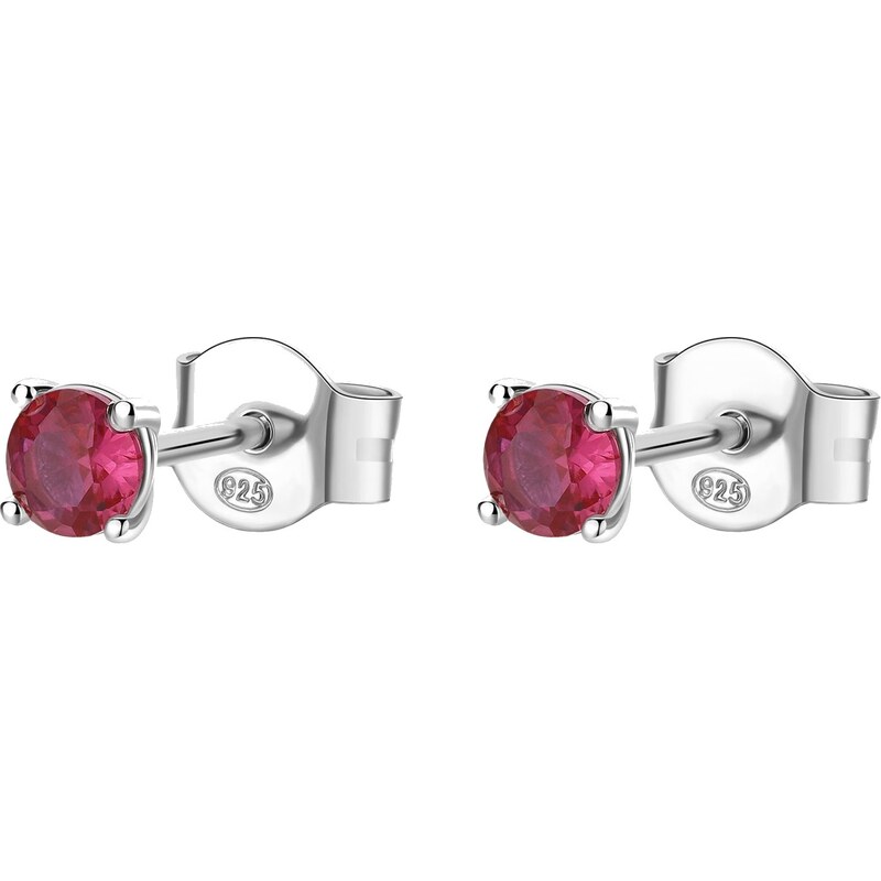 Brosway Krásne strieborné náušnice Fancy Passion Ruby FPR43 66589873
