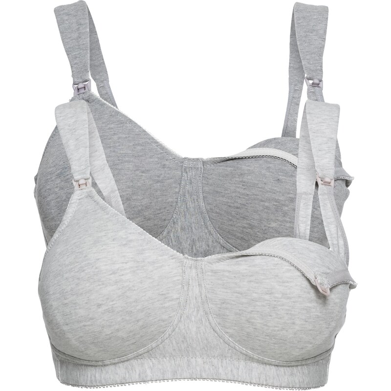 bonprix Podprsenka na dojčenie, bez kostíc (2 ks) bio bavlna, farba 44731738