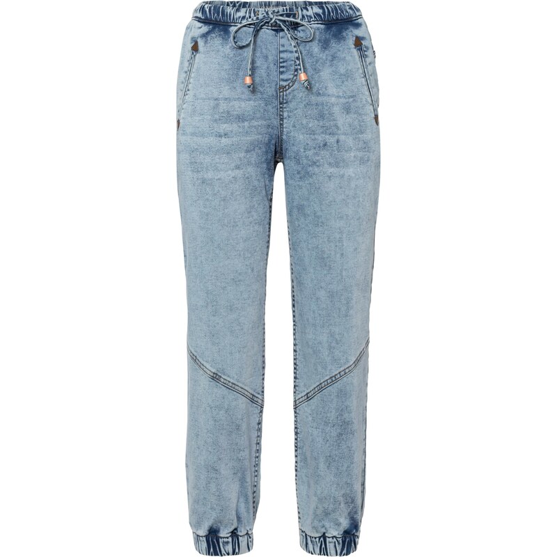 bonprix Džínsy, Jogg, Mid Waist, strečové, farba modrá 45102168