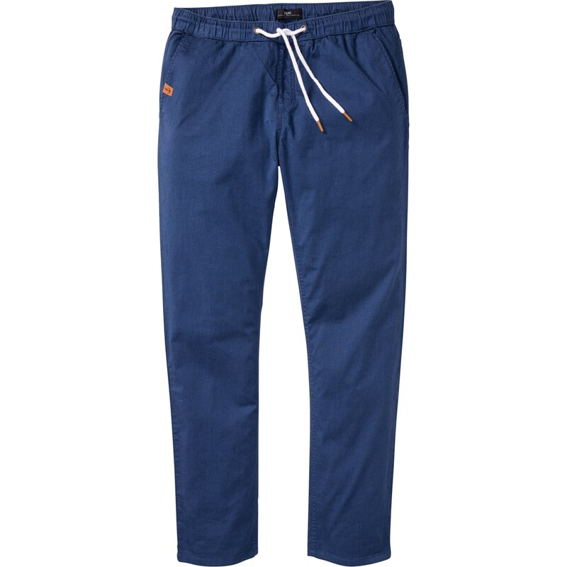 E-shop bonprix Strečové nohavice bez zapínania, Slim Fit, rovné, farba