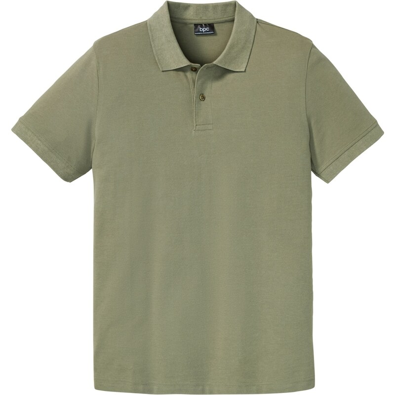bonprix Polo tričko, piké, z čistej bio bavlny, farba zelená 44847443