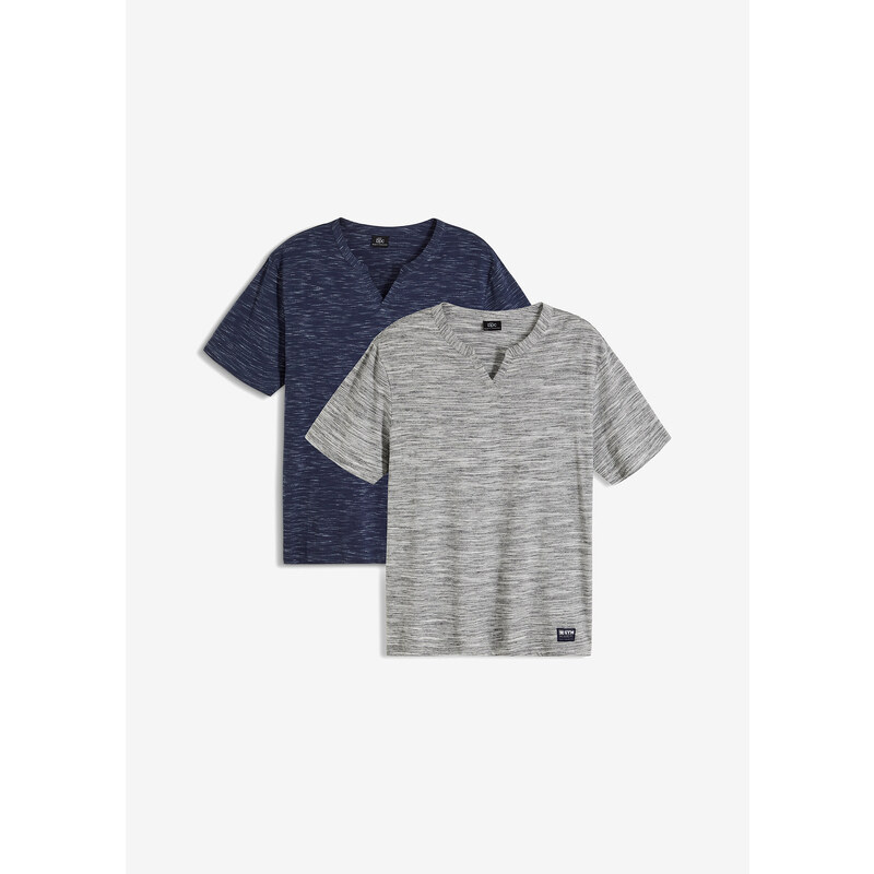 bonprix Tričko (2 ks), farba modrá 49697932