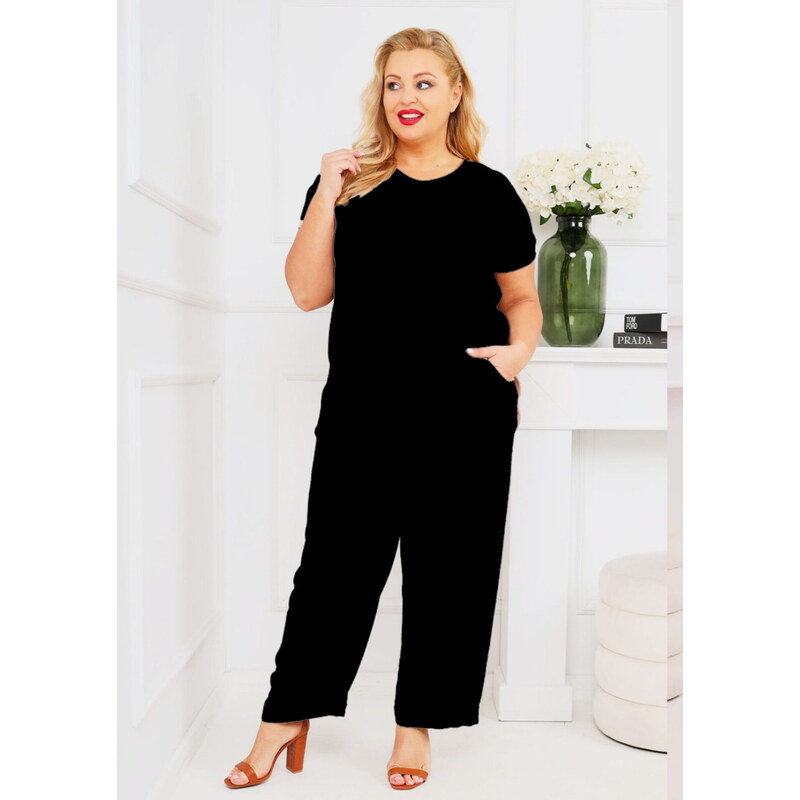 2v1 nohavicový komplet čierny 54605473