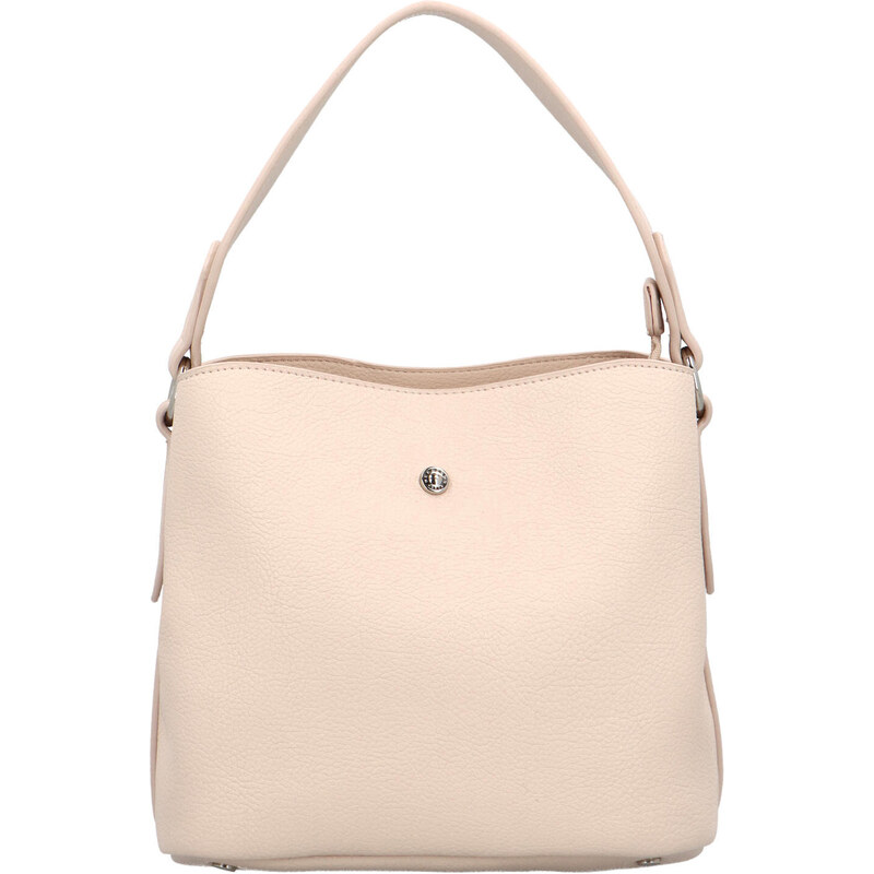 Dámska kabelka cez rameno púdrová - Hexagona Ceremony telová 54614011