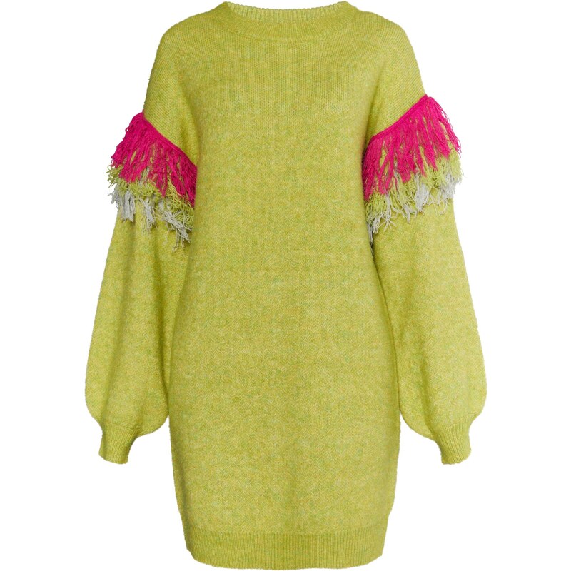 IZIA Sveter svetlosivá / trstinová / ružová 54639175