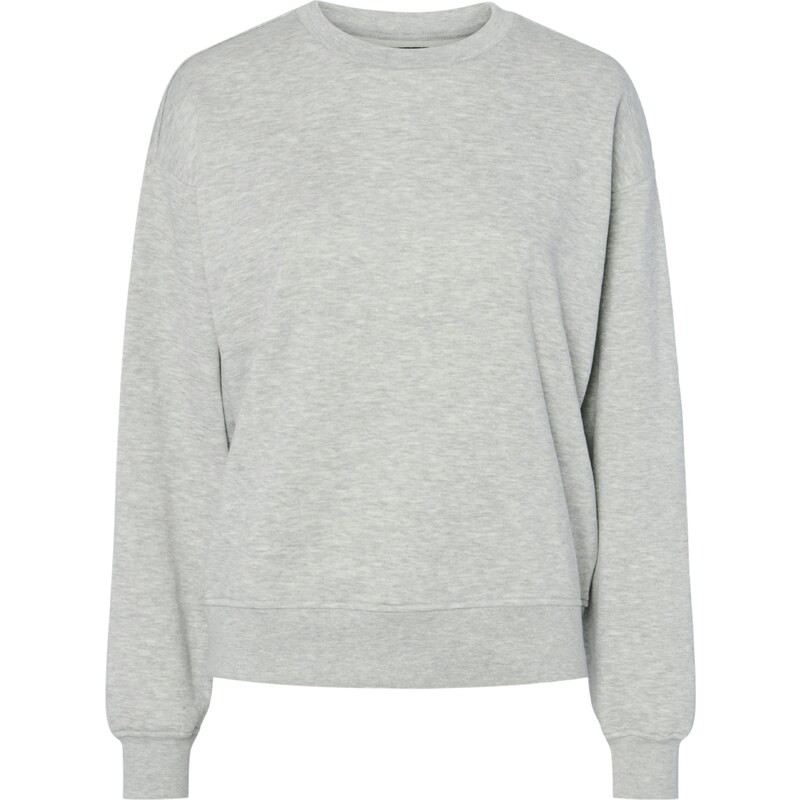 PIECES Mikina PCChilli svetlosivá 54639011