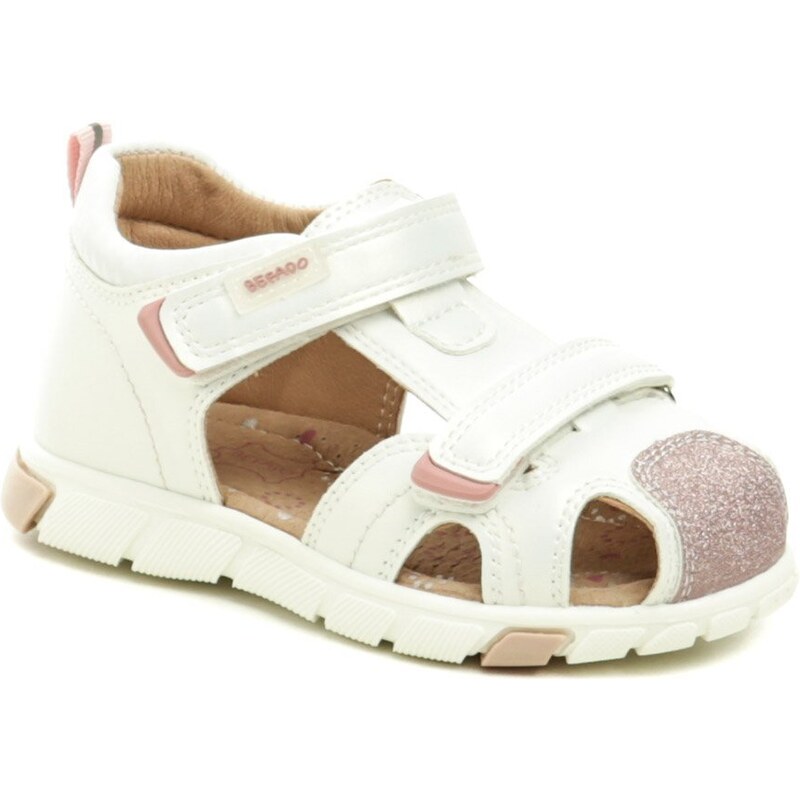 Befado 170p080 biele detské sandálky 54741466