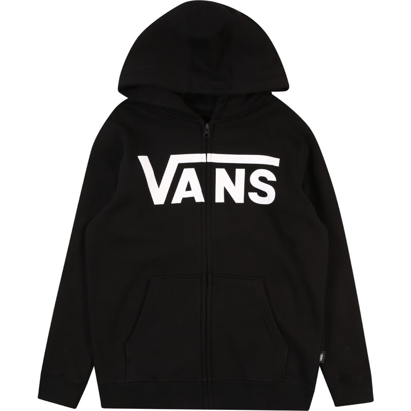 VANS Tepláková bunda Classic II čierna / biela 54753882