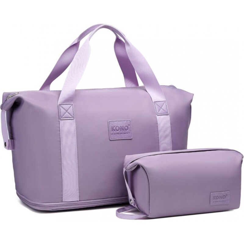 KONO Cestovná taška - rozšíriteľná, vodeodolná s kozmetickou taštičkou 57672391
