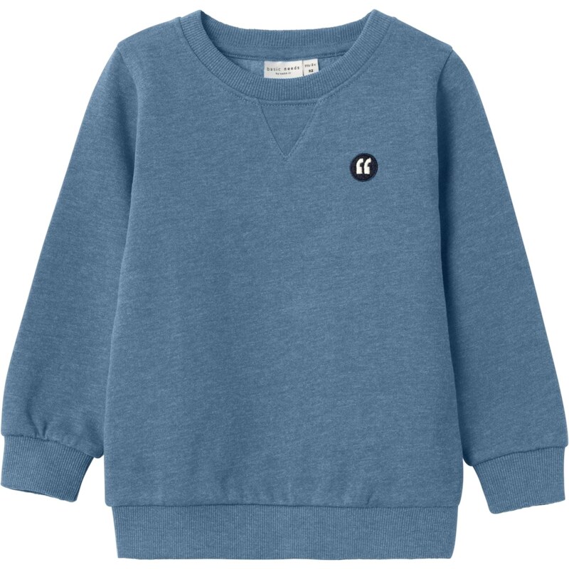 NAME IT Mikina Vimo svetlomodrá / čierna / biela 54800497