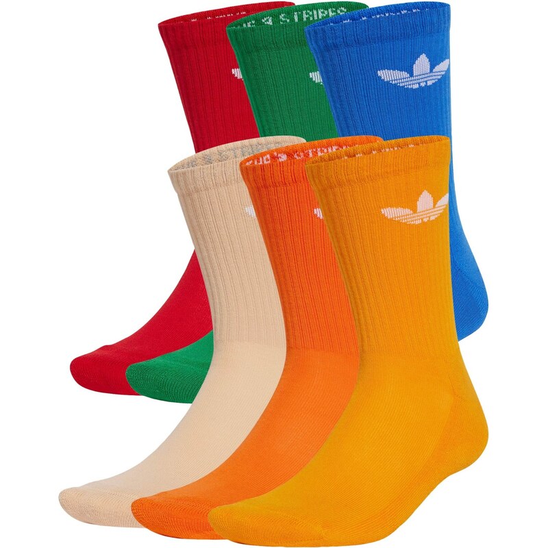 ADIDAS ORIGINALS Ponožky Trefoil Cushion krémová / modrá / rubínová / 67562143