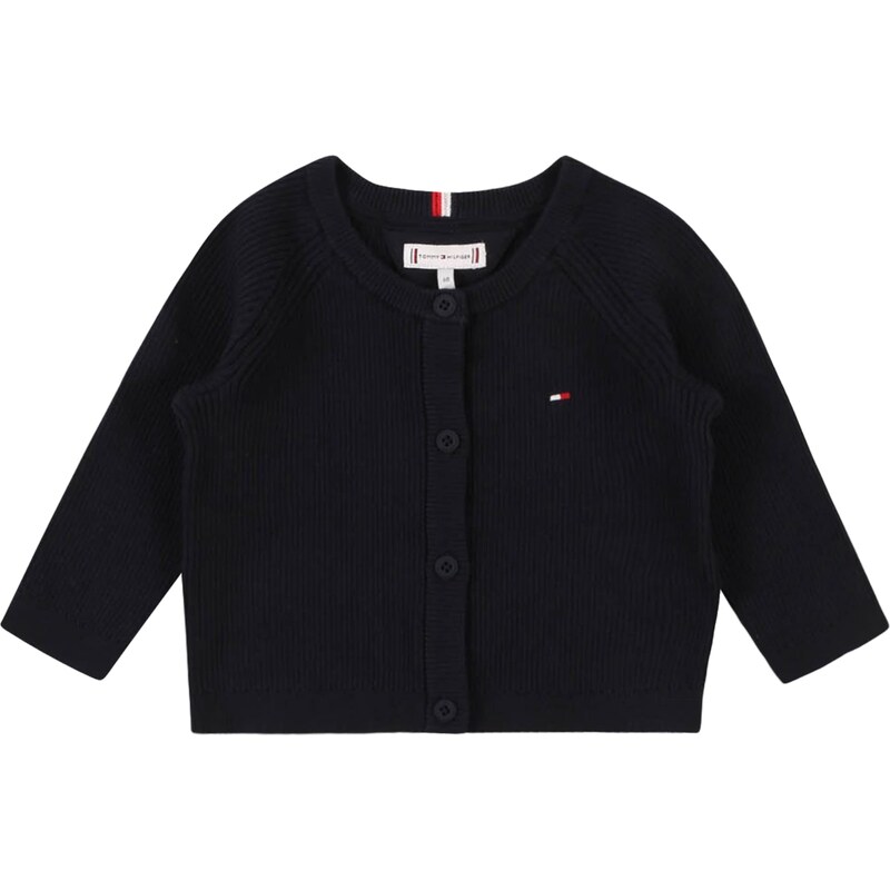 TOMMY HILFIGER Kardigán ESSENTIAL tmavomodrá 54800971