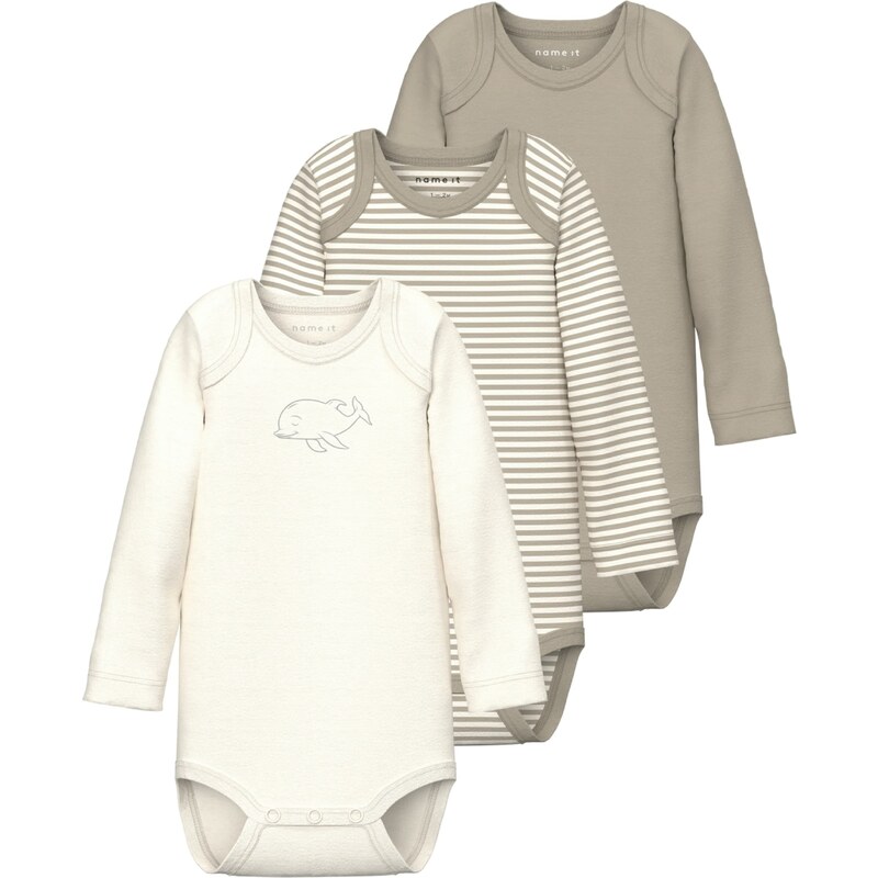 NAME IT Body krémová / tmavobéžová / vaječná škrupina 54800524