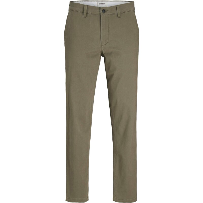 JACK & JONES Chino nohavice JPSTKane JJDave olivová 54829186