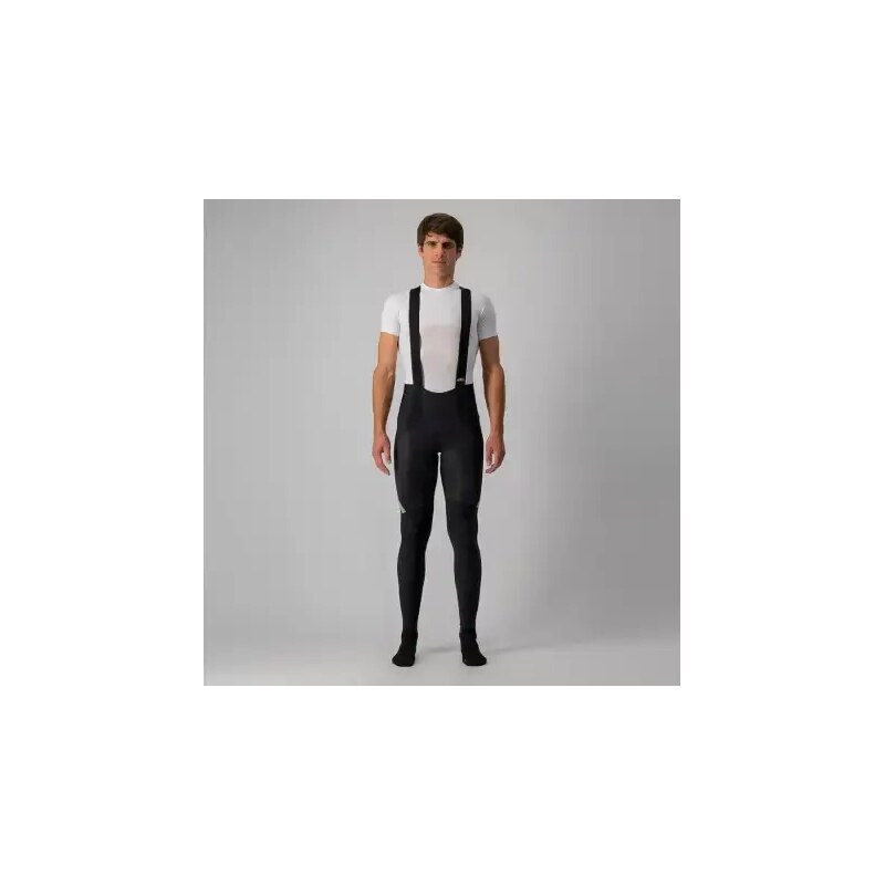 Castelli Pánske nohavice Casteli Sorpasso Black/Silver Reflex vel. M 65363698