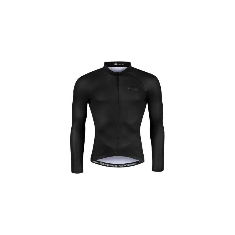 E-shop Force Pure pánsky dres s dlhým rukávom čierny vel. M