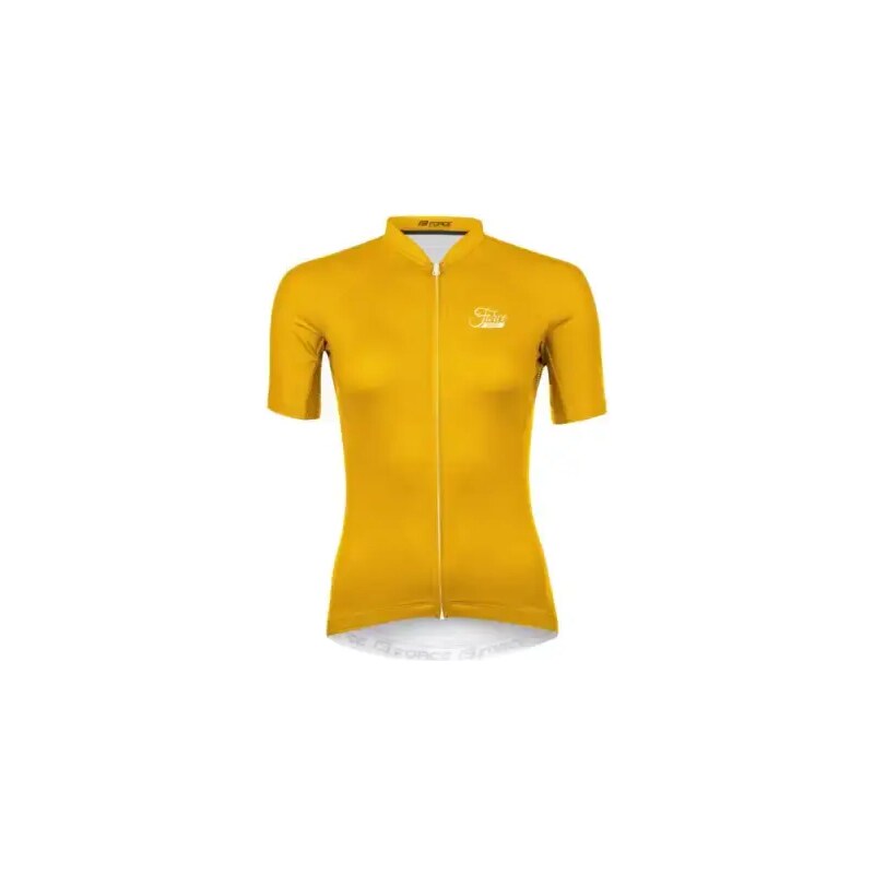 E-shop Force Pure dámske tričko s krátkym rukávom Yellow vel. S