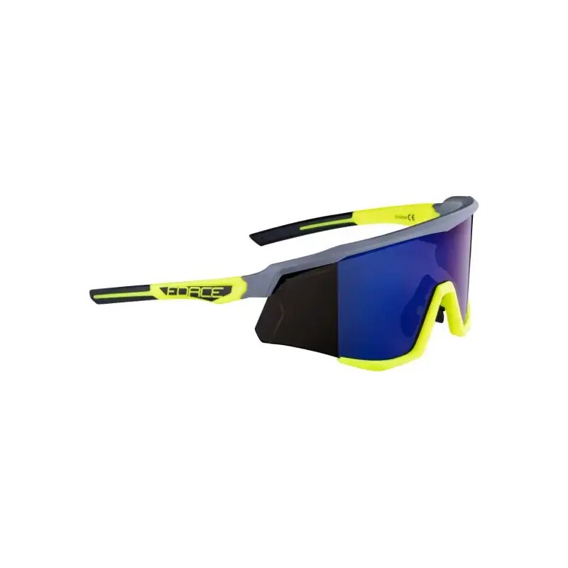 E-shop Force Sonic cyklistické okuliare šedé/fluo, modrofialové