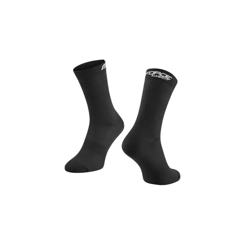 Force Elegantné vysoké ponožky čierne vel. L-XL (42-46) 48450812