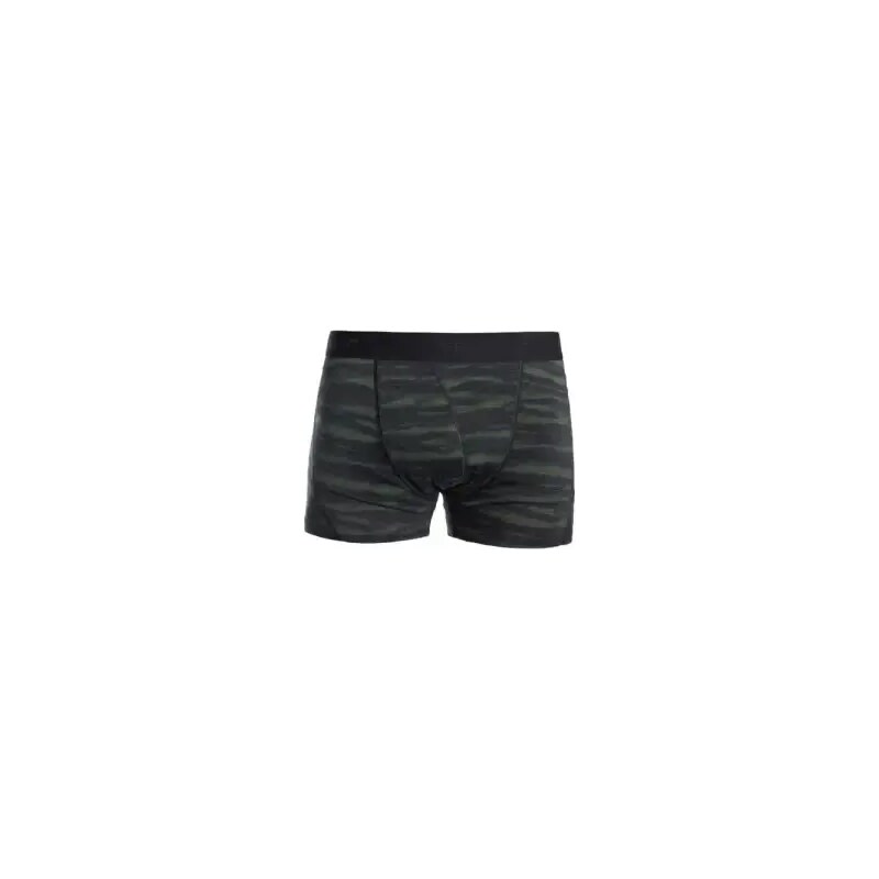 Sensor Merino Impress pánske trenírky čierna/Batik vel. M 48452058